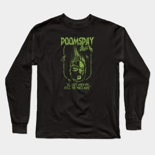 mf doom comet green Long Sleeve T-Shirt